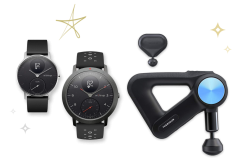Withings smartwatches and Theragun massagers